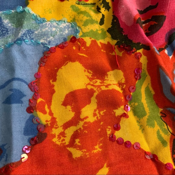 Other Destination Shirt Marilyn Monroe James Deans Warhol Versace Style Size L - Picture 7 of 9